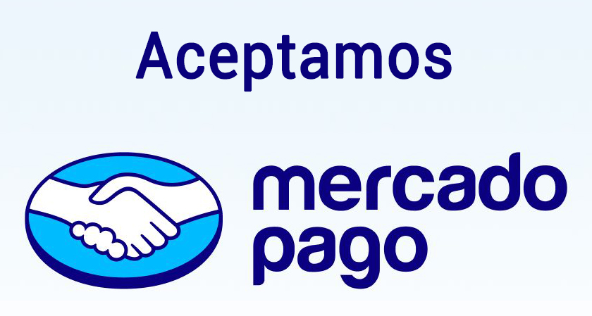 Aceptamos Mercado Pago